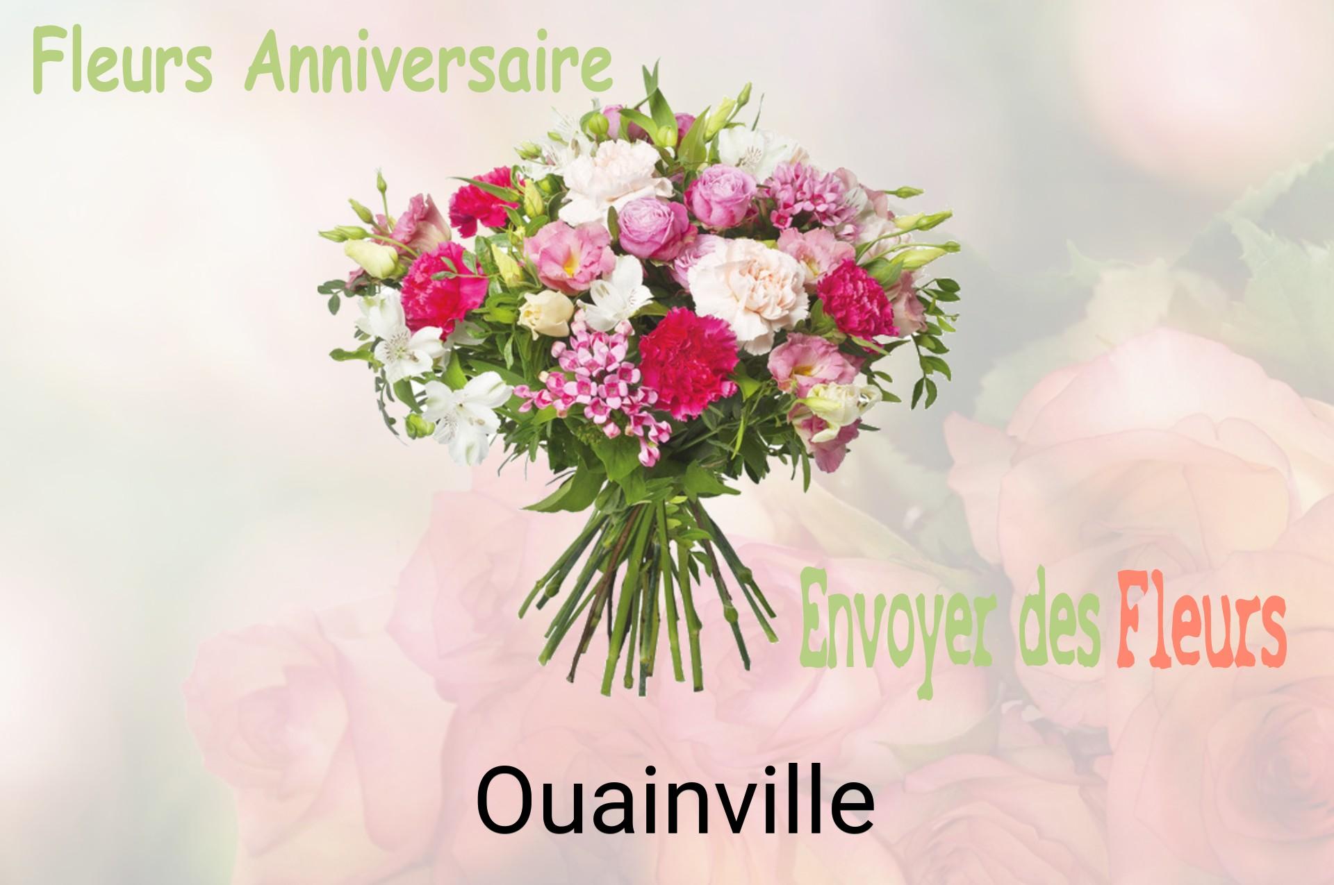 Bouquet de fleurs d’anniversaire livré à Ouainville
